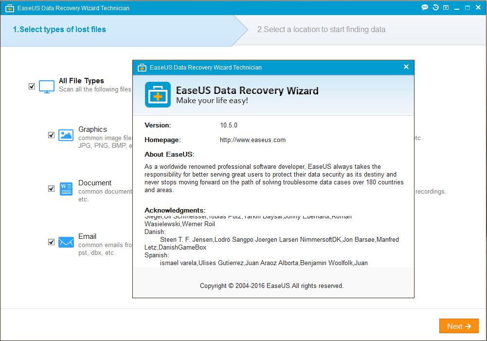 Easeus Data Recovery 9.8.0 Serial Key