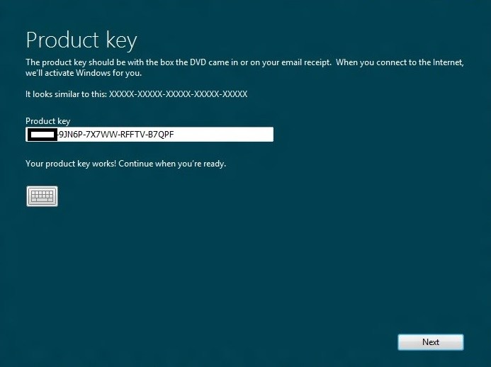 windows 8.1 pro build 9600 product key list